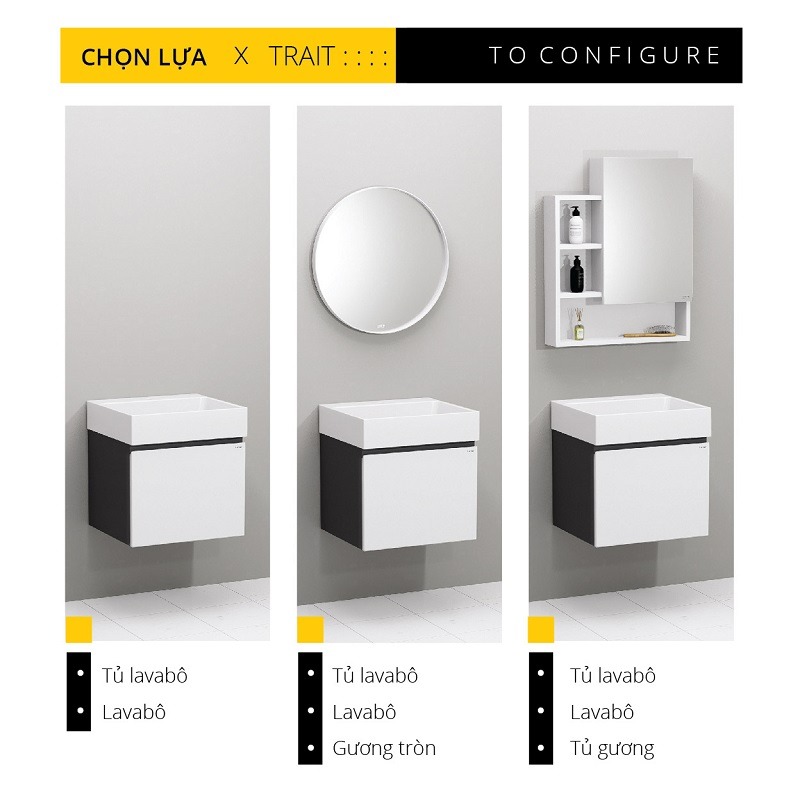 Bộ tủ lavabo Caesar LF5253+EH05253ATGV - 13