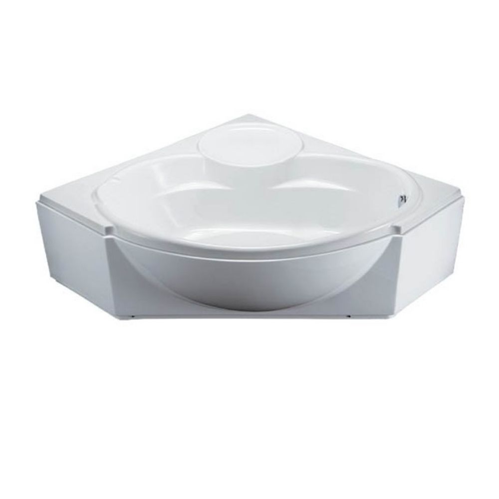 Bồn tắm chân yếm đặt góc 1m5 Caesar AT5150