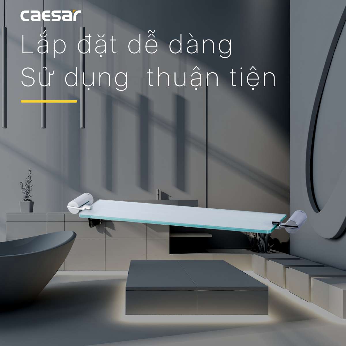 Kệ kính Caesar Q8300 - 14