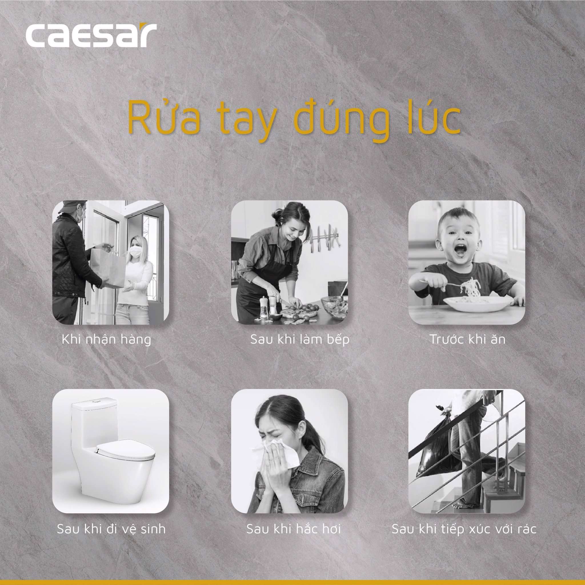 Vòi chậu lavabo lạnh Caesar B060C - 11