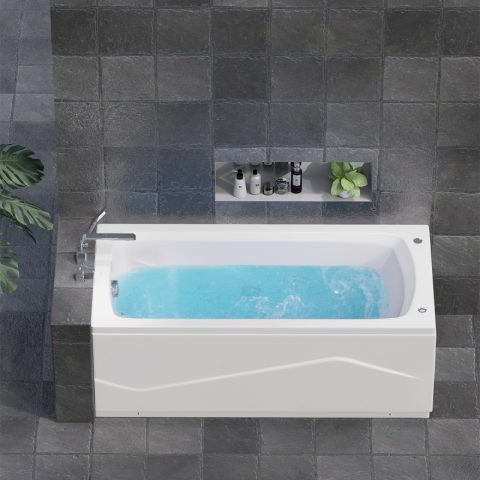 Bồn tắm massage chân yếm 1m4 Caesar MT0640L(R) (bỏ mẫu) - 2