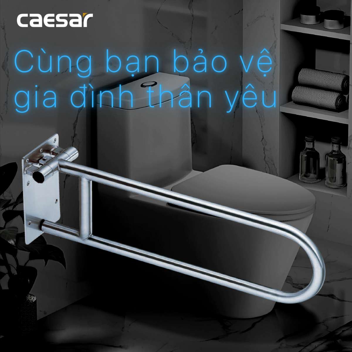 Thanh tay vịn Caesar GB100V - 10