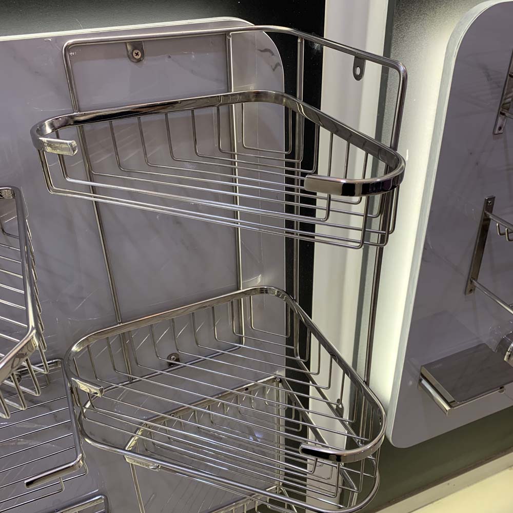 Kệ góc inox 2 tầng Caesar ST810V - 3
