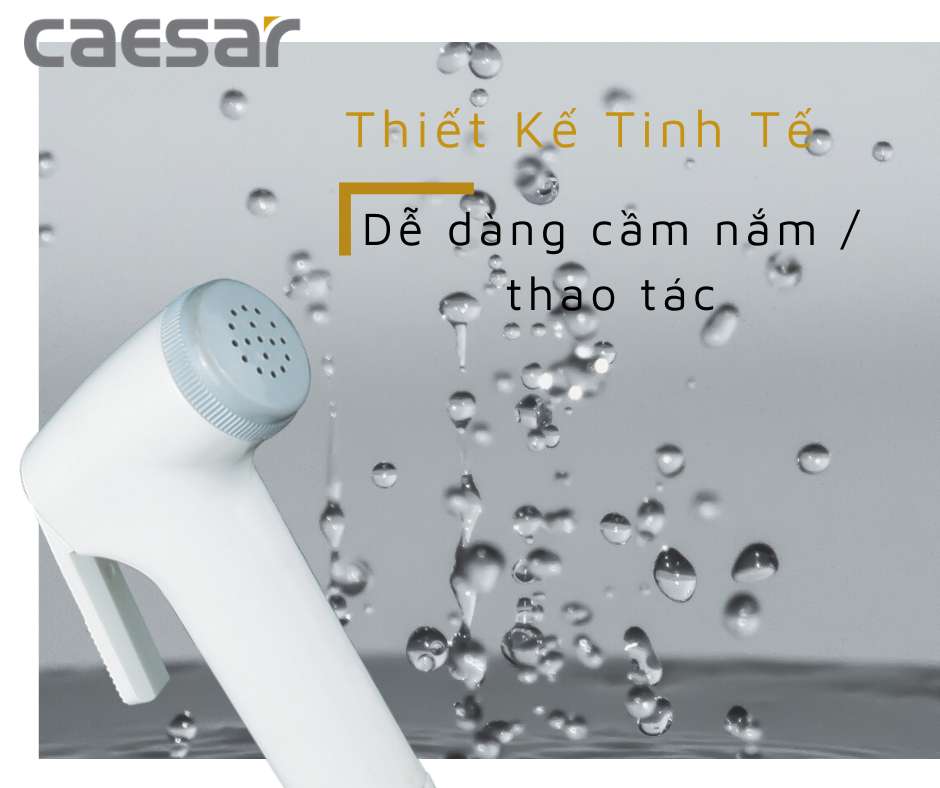 Vòi xịt vệ sinh Caesar BS304A - 11