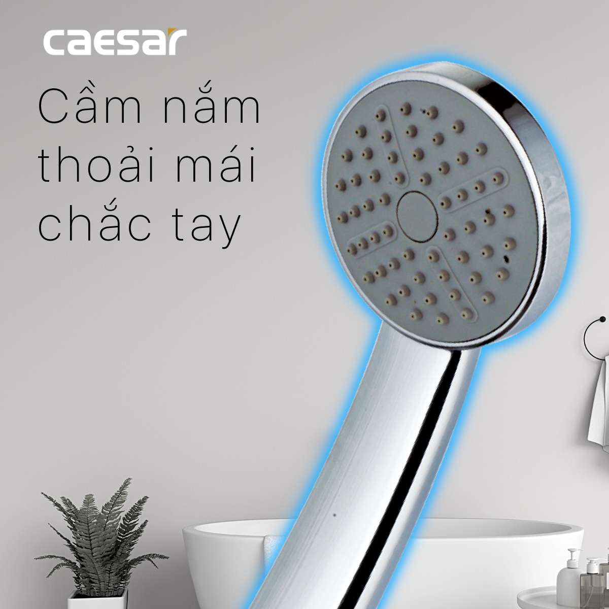 Tay sen tắm 1 chế độ Caesar SH110 - 6