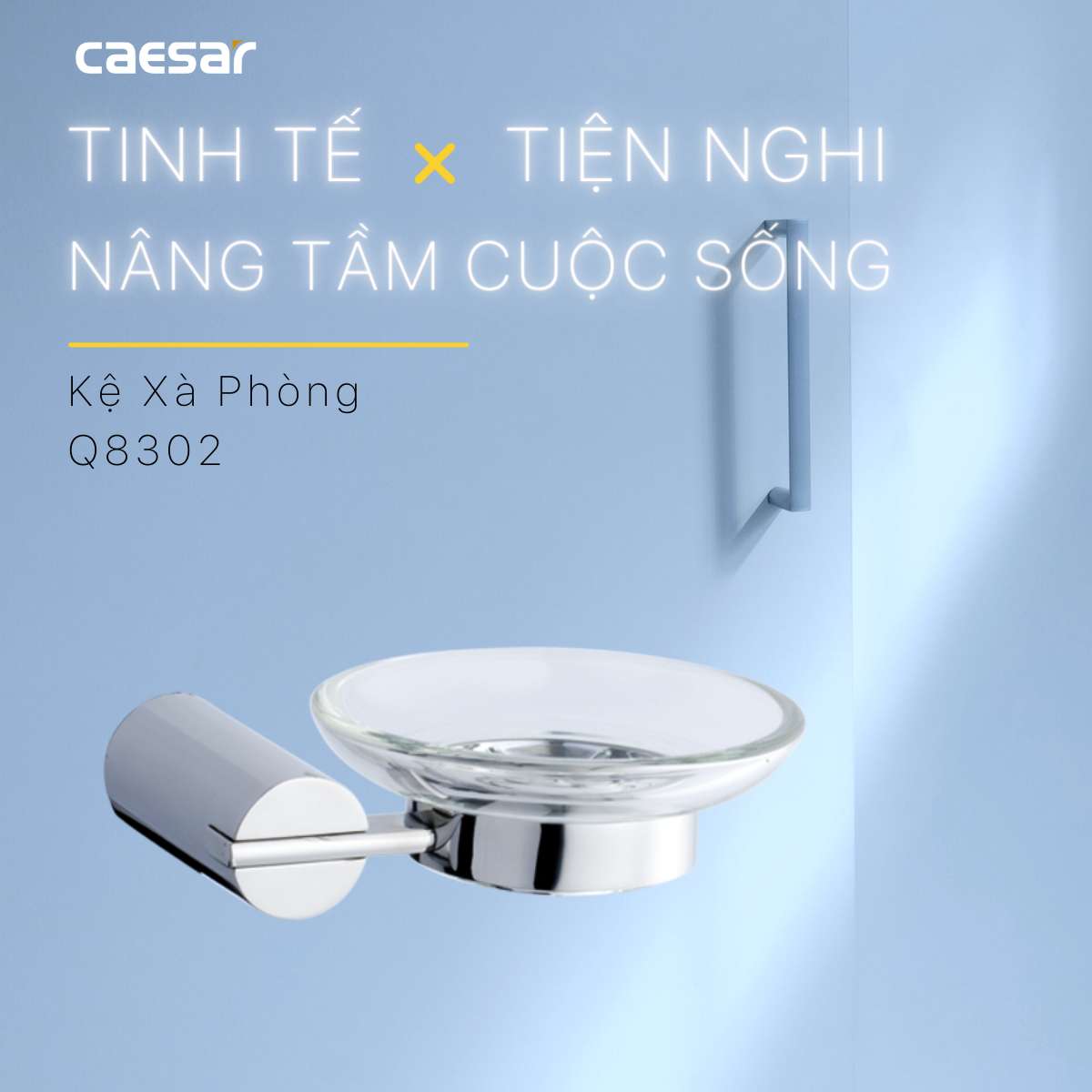 Kệ xà phòng Caesar Q8302 - 6