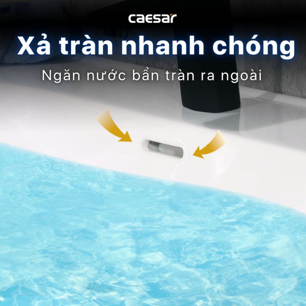 Chậu rửa lavabo đặt bàn Caesar LF5356 - 7