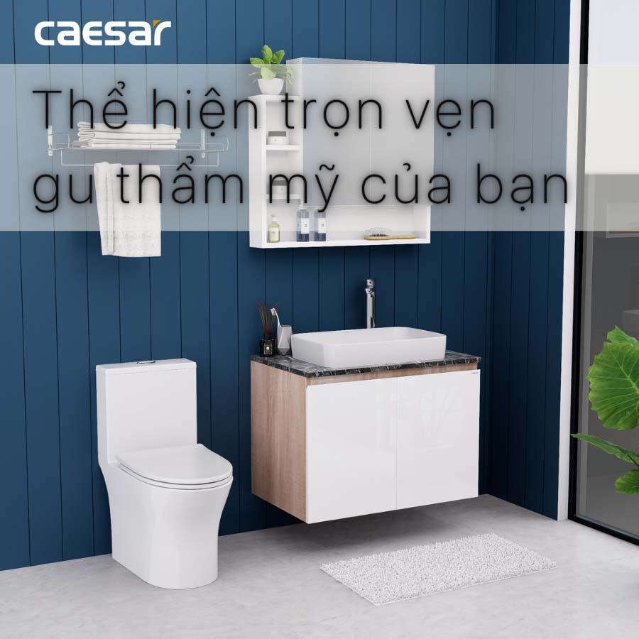 Bộ tủ lavabo Caesar L5262+EH48002AWV - 5