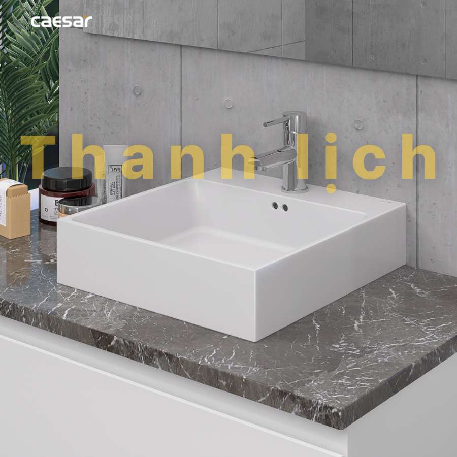 Chậu lavabo đặt bàn Caesar LF5261 - 17