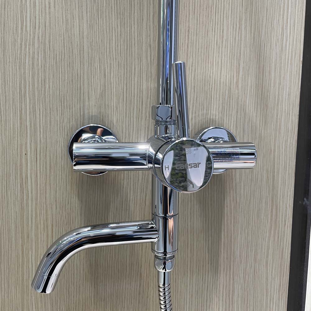 Bộ sen tắm cây nóng lạnh Caesar S338C - 6