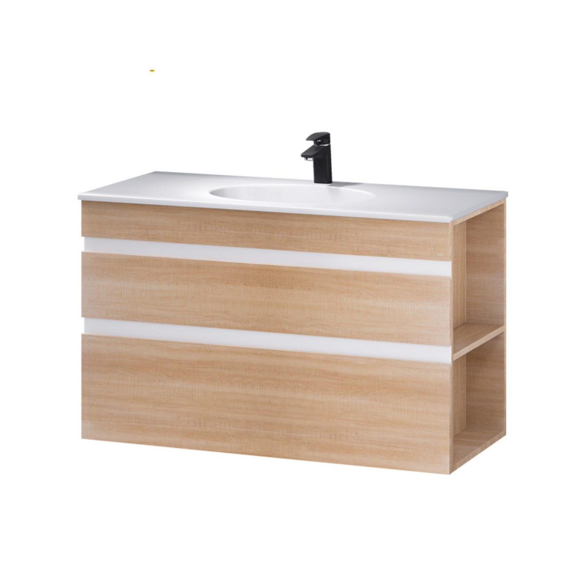 Bộ tủ lavabo Caesar LF5028+EH15028DDRW7V