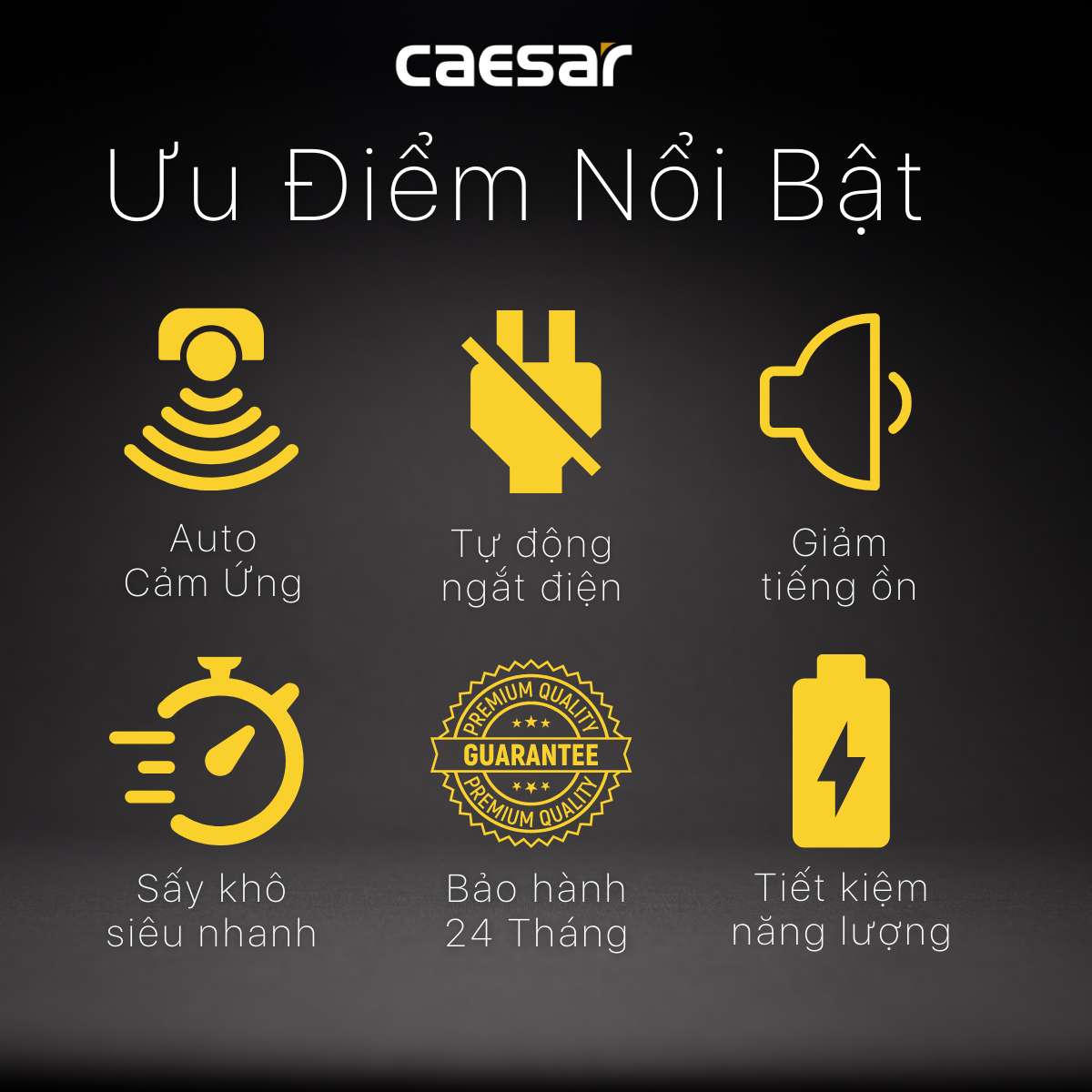 Máy sấy tay Caesar A801 - 5