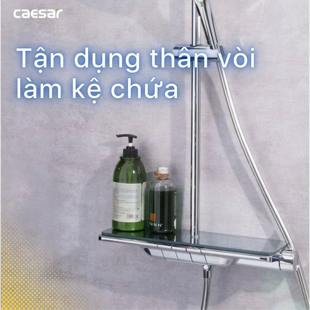 Sen cây tắm đứng ổn nhiệt Caesar S658C - 11