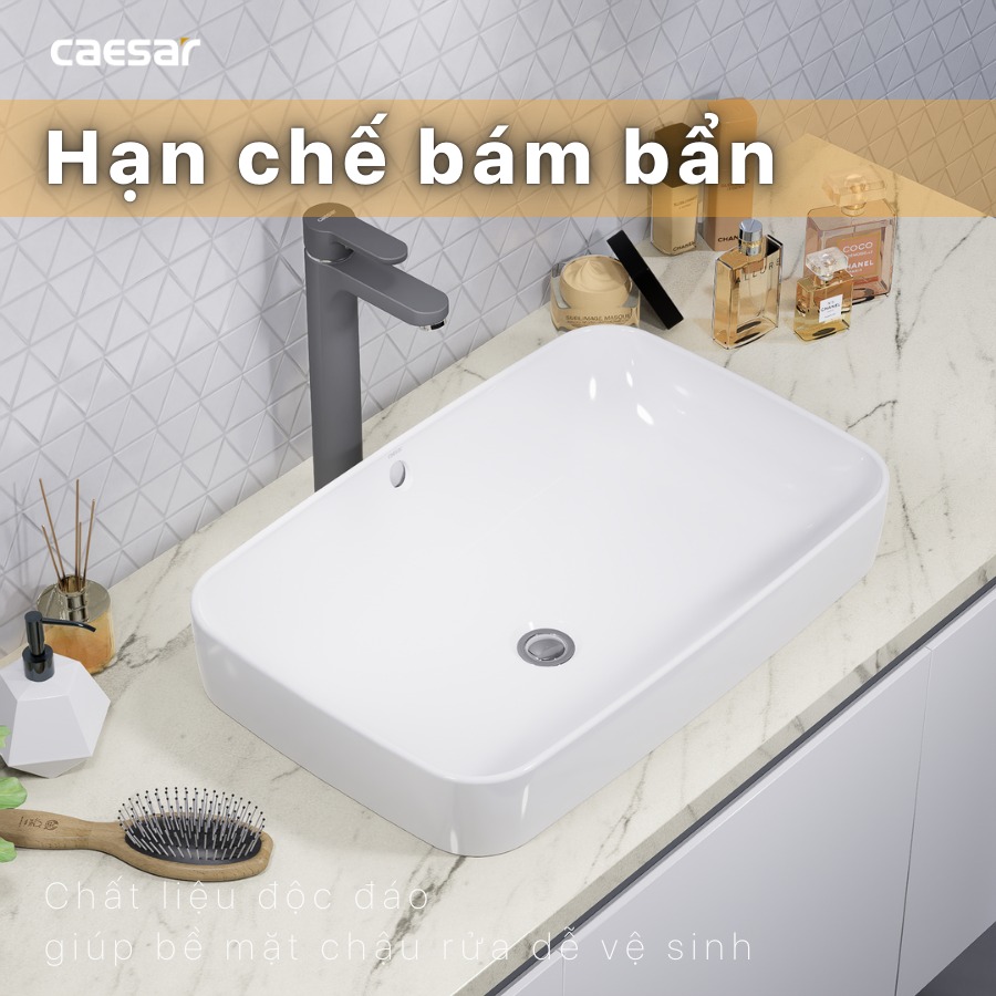 Chậu rửa lavabo đặt bàn Caesar L5262 - 8