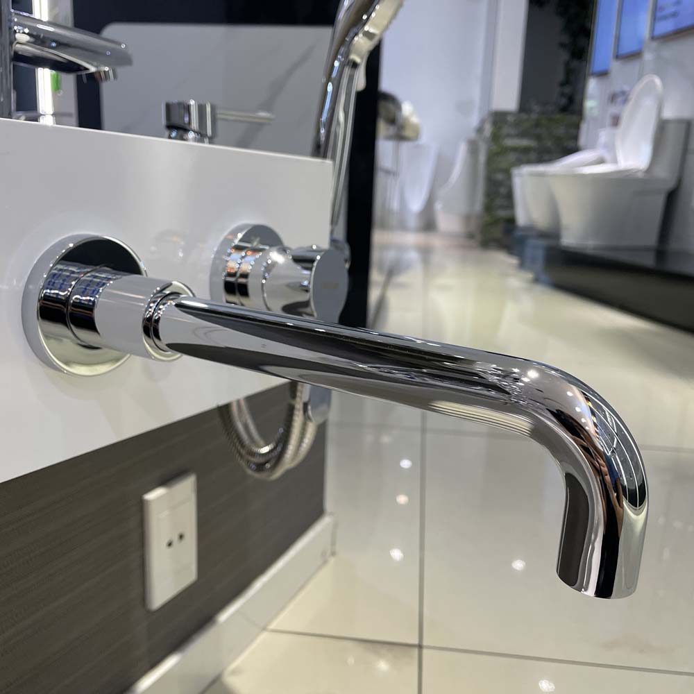 Vòi lavabo nóng lạnh âm tường Caesar B308C - 3