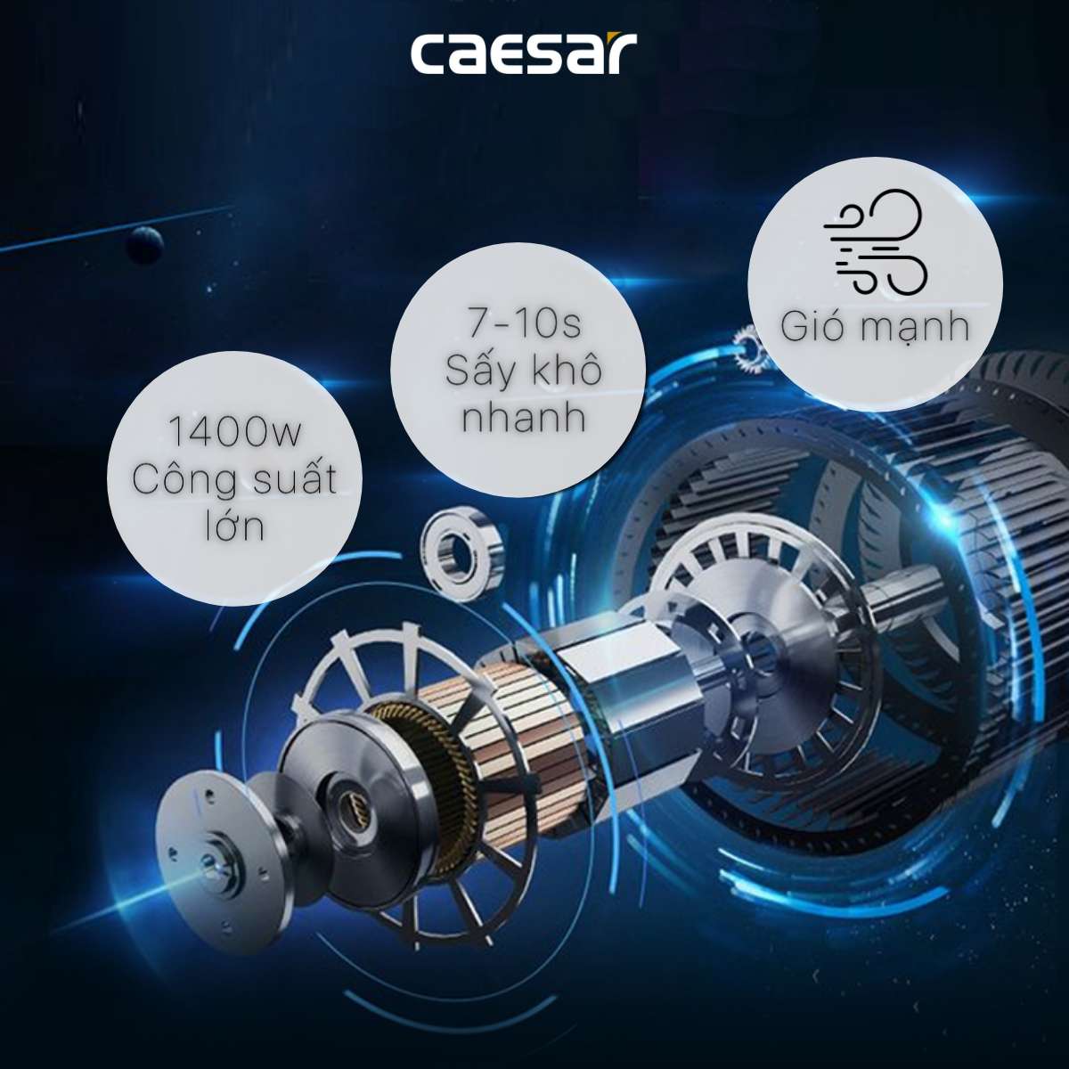 Máy sấy tay Caesar A801 - 7