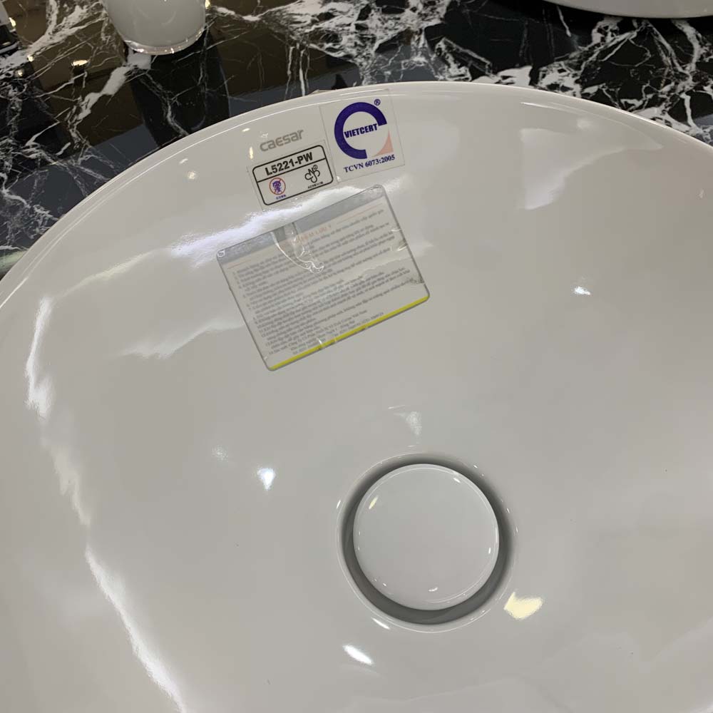 Chậu lavabo đặt bàn Caesar L5221 - 2