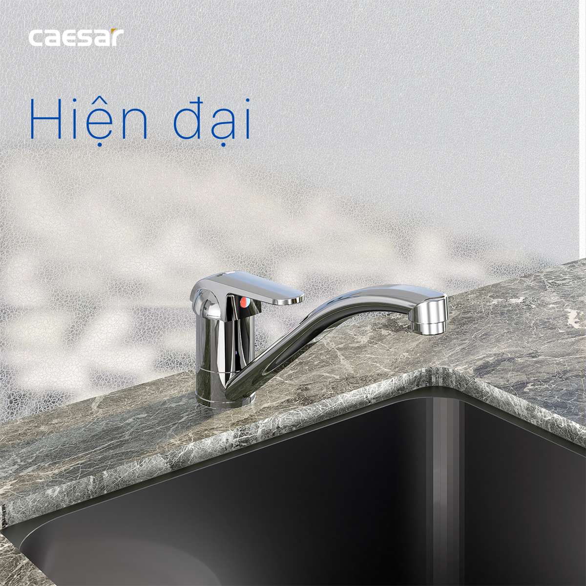 Vòi bếp nóng lạnh Caesar K511C - 21