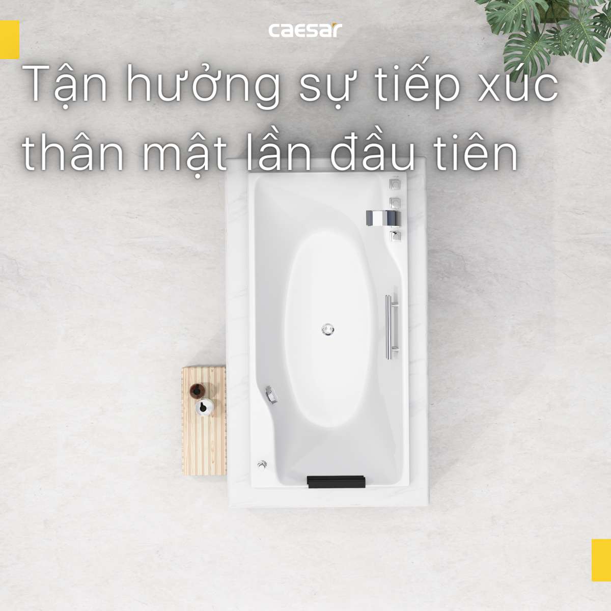 Bồn tắm xây 1m7 Caesar AT0870 - 5