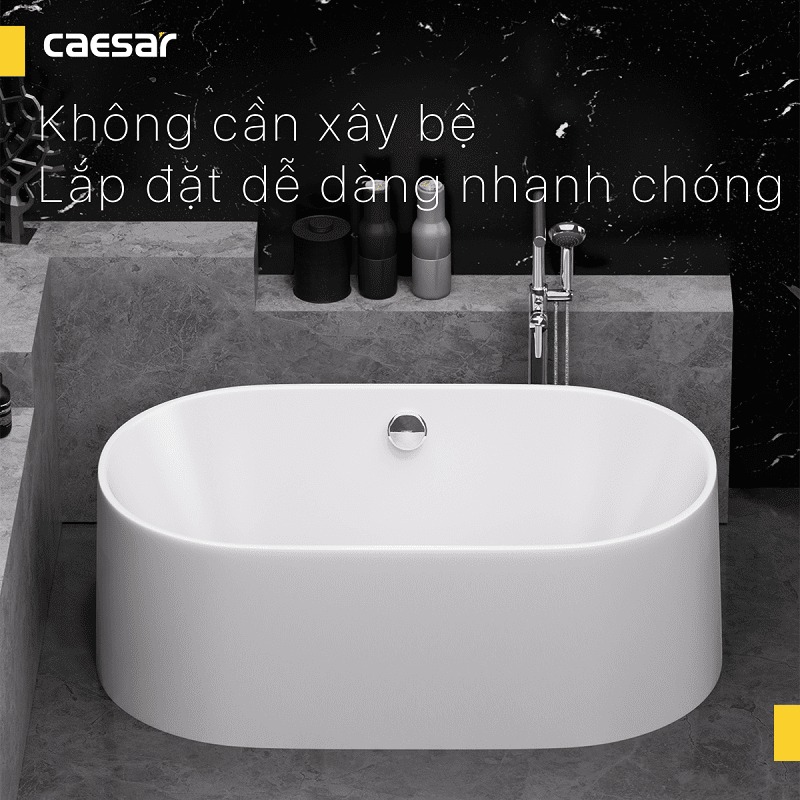 Bồn tắm lập thể 1m55 Caesar AT6350 - 8
