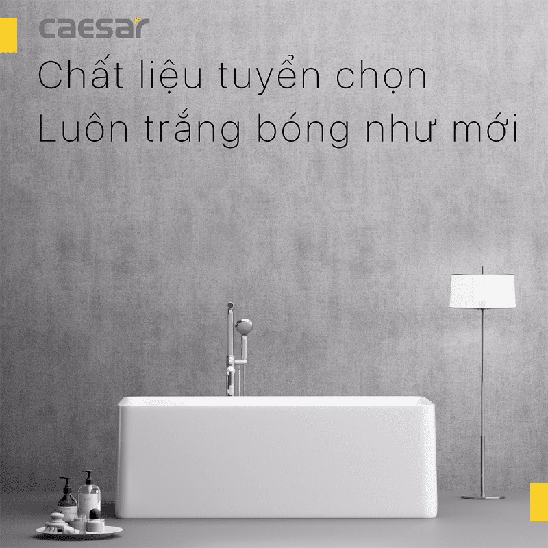 Bồn tắm chân yếm 1m5 Caesar AT6250 - 7