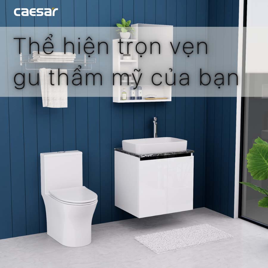 Bộ tủ lavabo Caesar L5262+EH46002AV - 5
