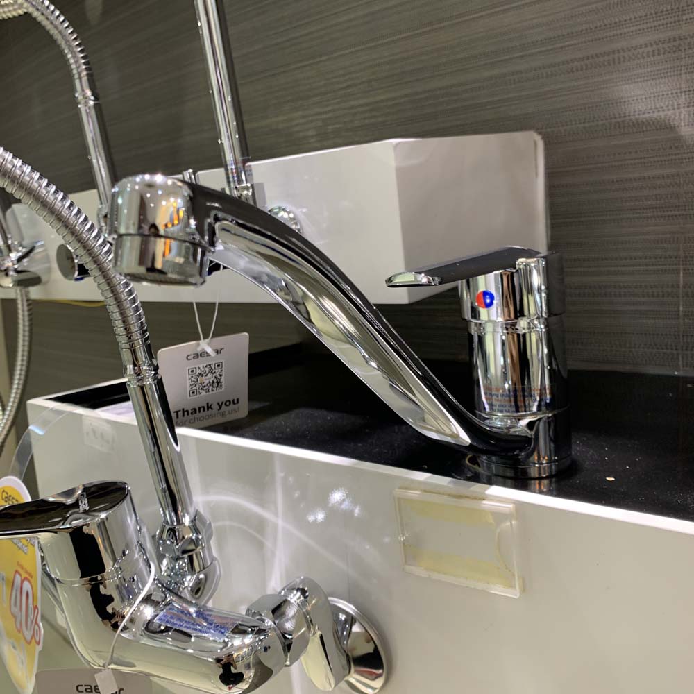 Vòi bếp nóng lạnh Caesar K375C - 9