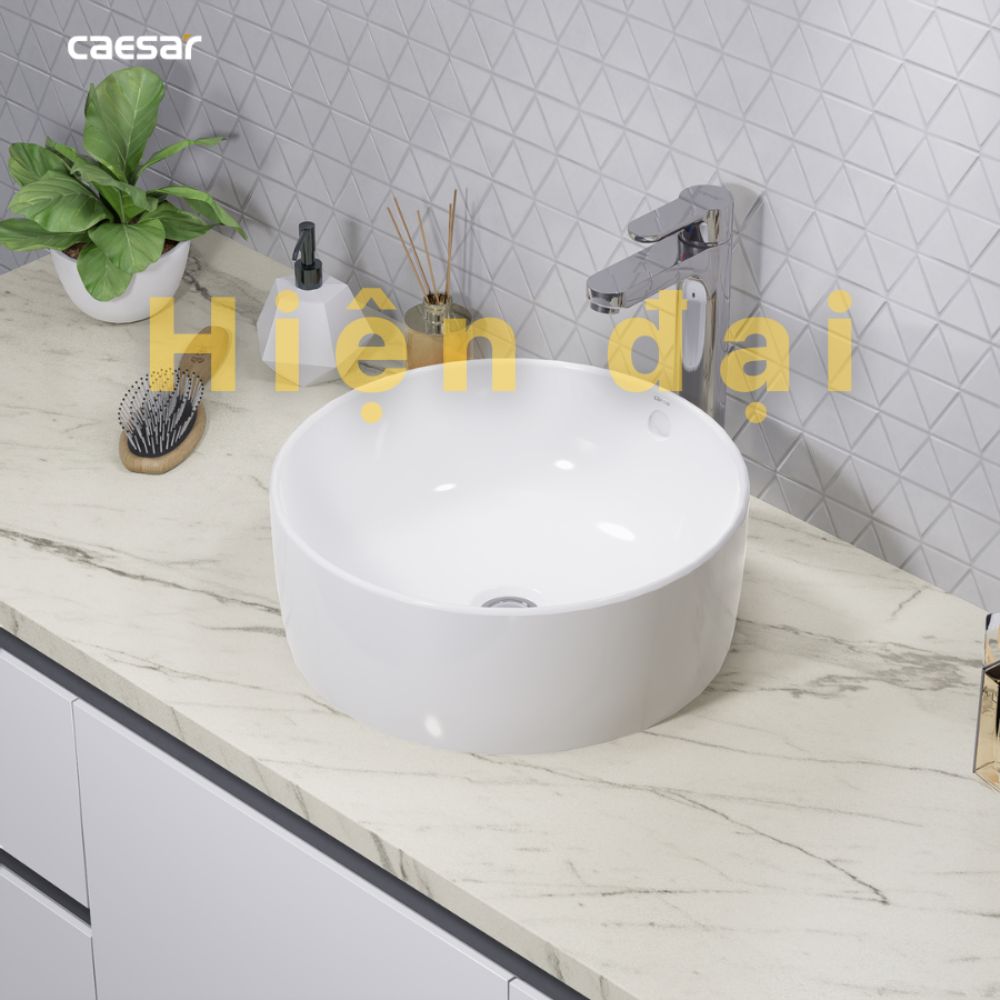 Chậu lavabo đặt bàn Caesar L5225 - 16