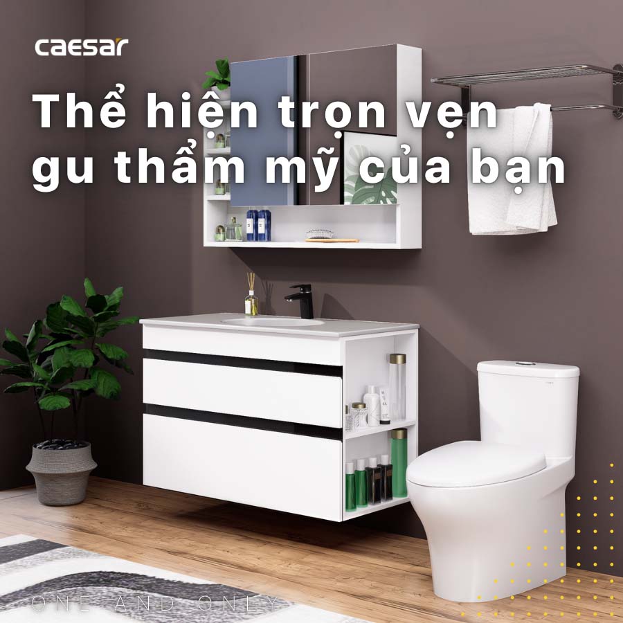 Tủ lavabo Caesar EH15028DDRV - 5