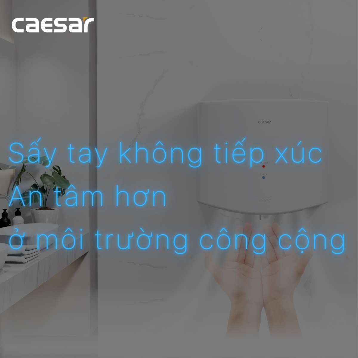 Máy sấy tay Caesar A801 - 14