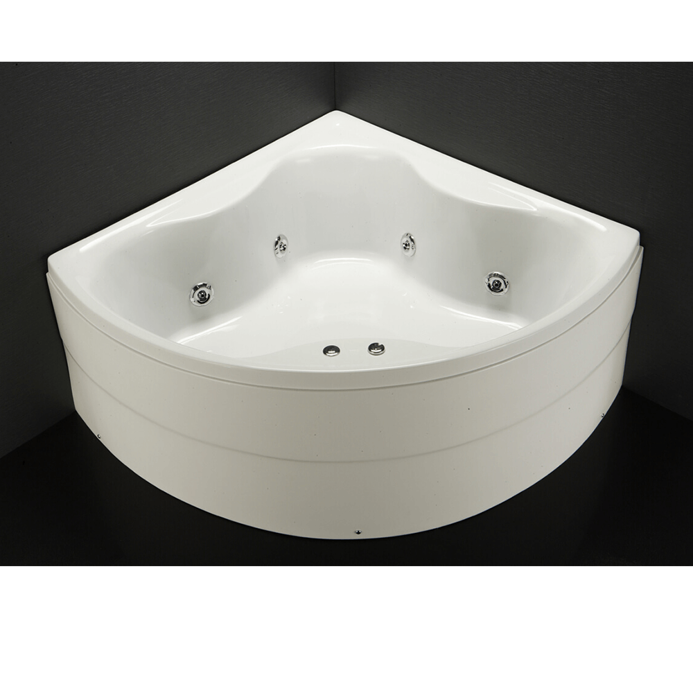 Bồn tắm chân yếm đặt góc 1m3 massage Caesar MT5133