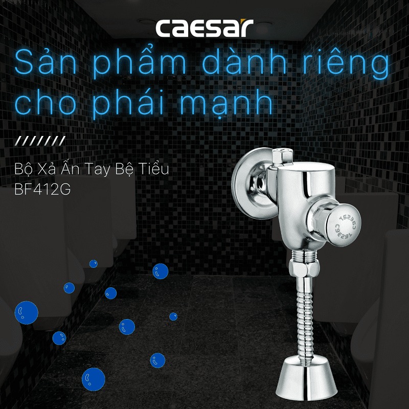 Van xả cơ bồn tiểu nam Caesar BF412G - 7