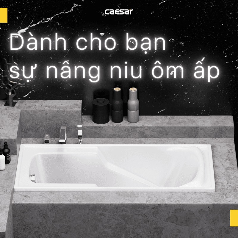 Bồn tắm xây 1m6 Caesar AT0460 - 8