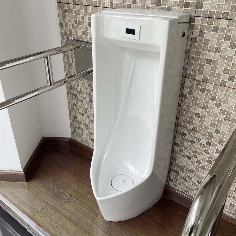 Bồn tiểu đứng thoát xuống sàn Caesar UMP0284 - 4