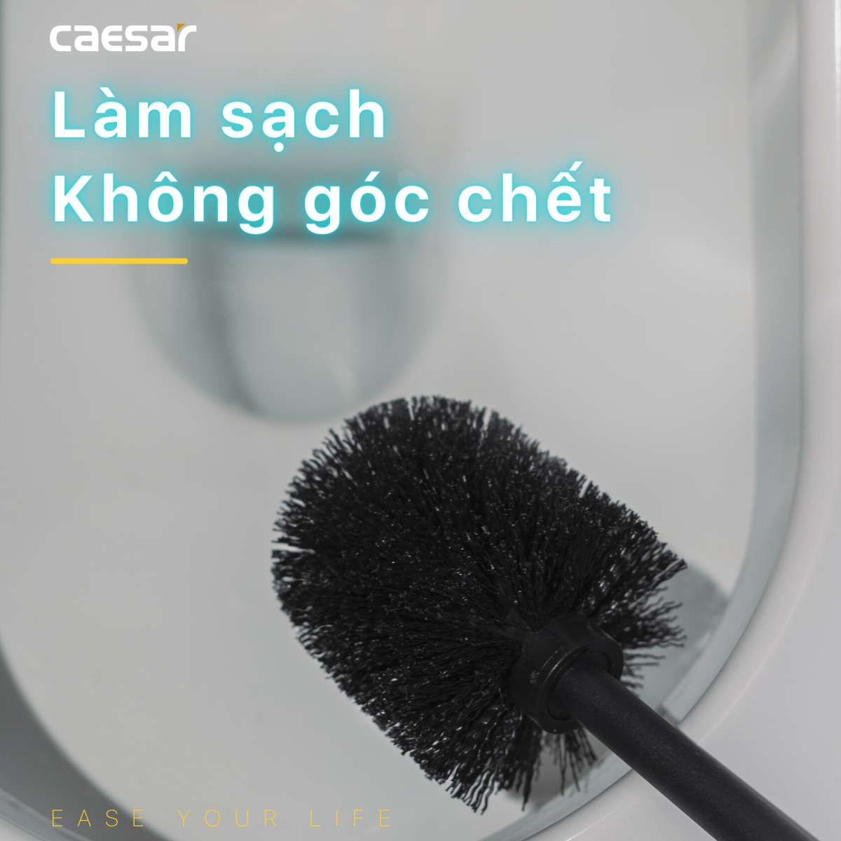 Cọ vệ sinh bồn cầu Caesar Q6308B - 11