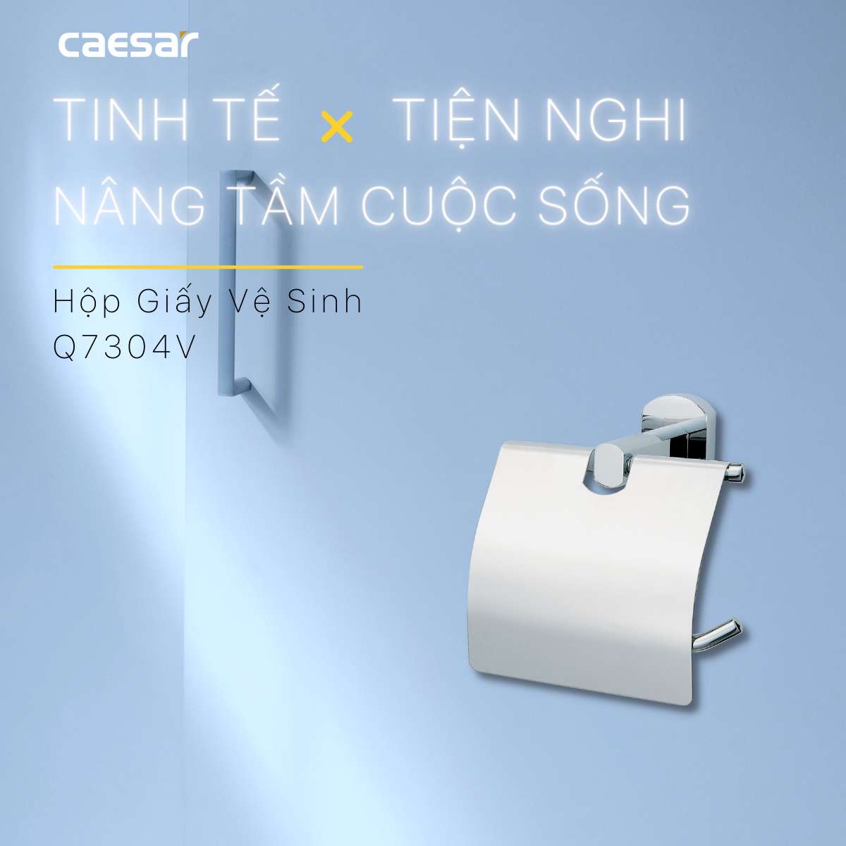 Lô giấy vệ sinh Caesar Q7304V - 2
