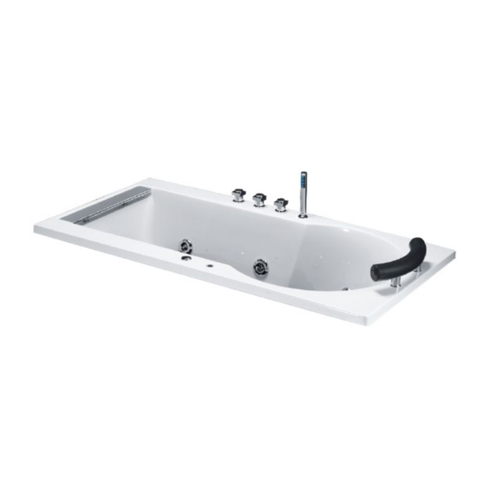 Bồn tắm xây 1m7 massage Caesar MT211L(R)A