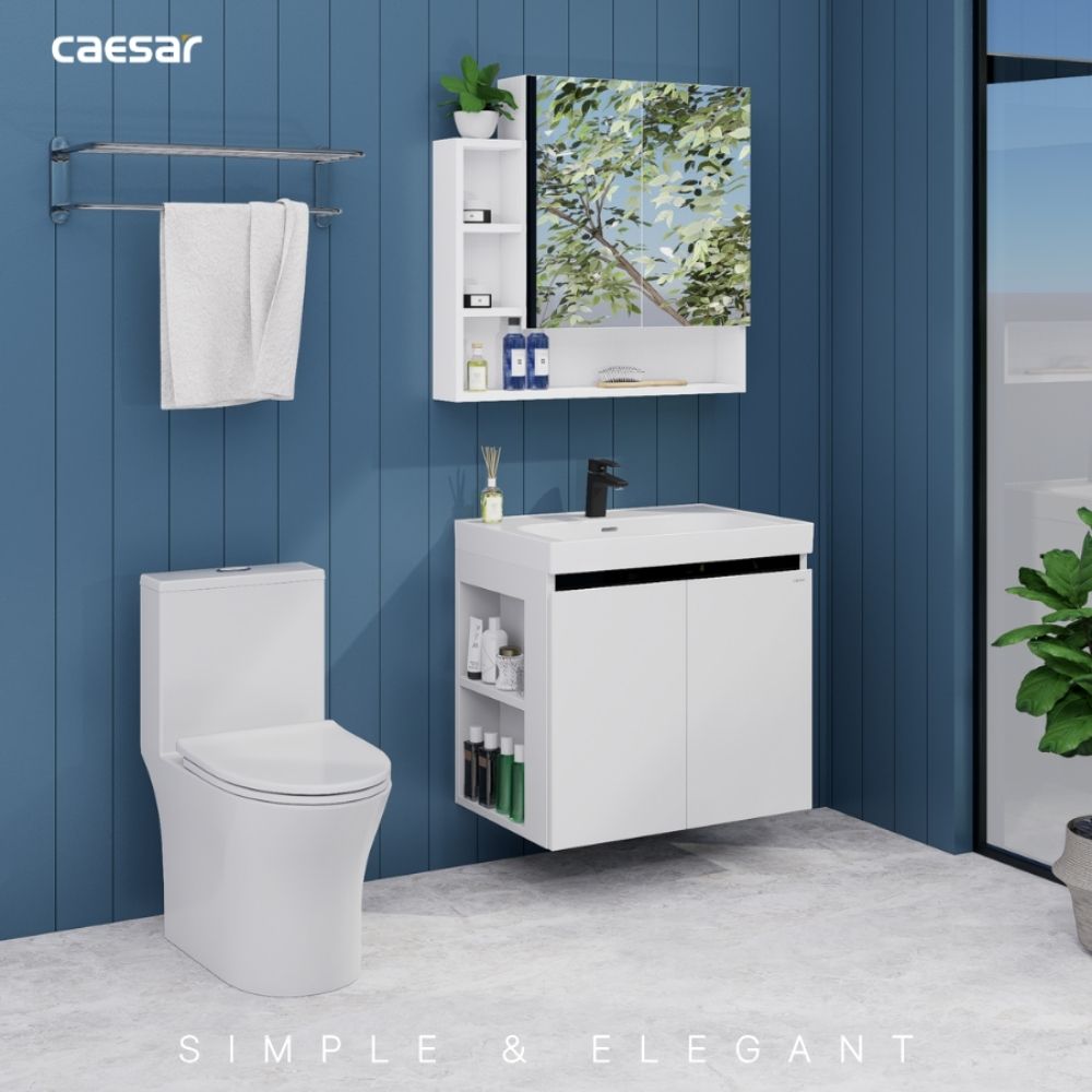 Bộ tủ lavabo Caesar LF5357+EH15357CLV - 4