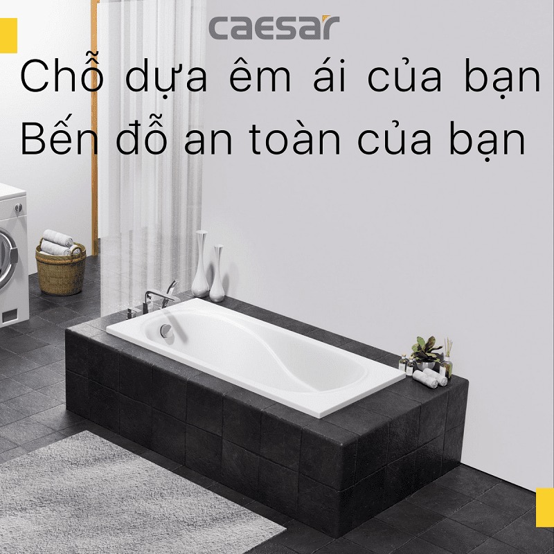 Bồn tắm xây 1m7 Caesar AT0170 - 7