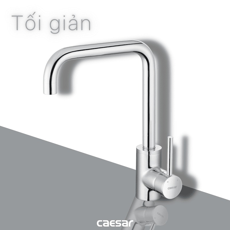 Vòi bếp nóng lạnh Caesar K685C - 23