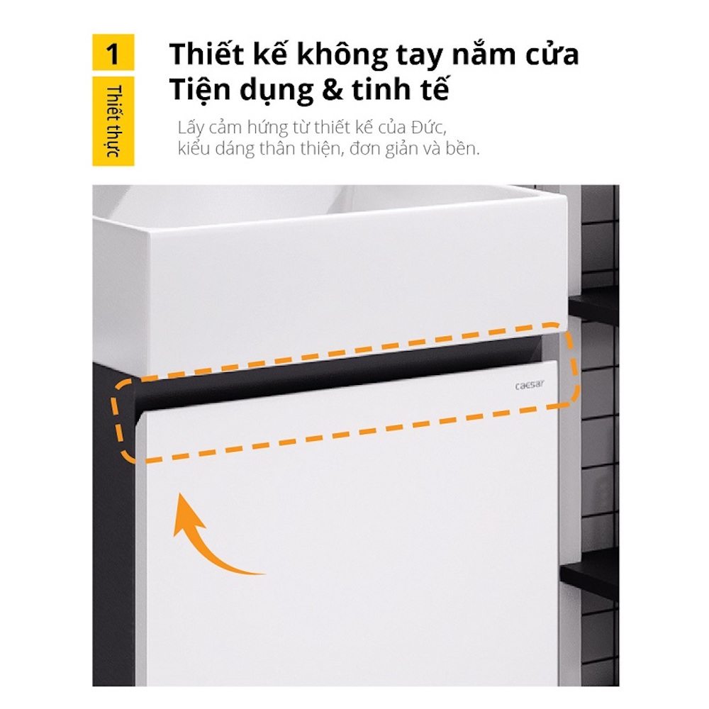 Tủ lavabo Caesar EH05259ATGV - 7