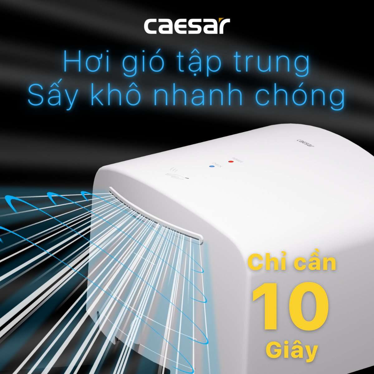 Máy sấy tay Caesar A801 - 8