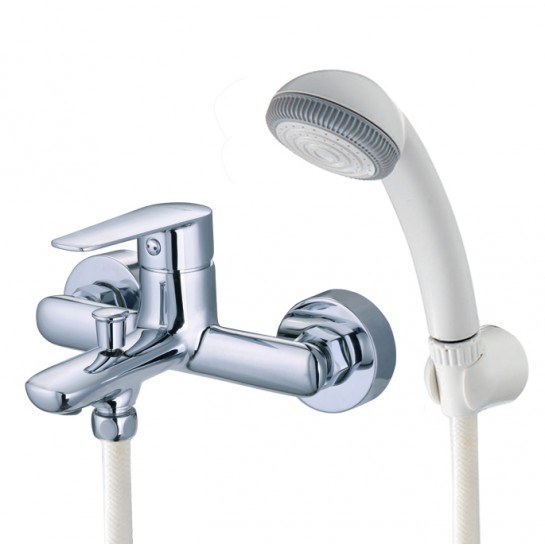 Bộ vòi sen tắm nóng lạnh Caesar S383CP (Tay sen tắm nhựa)