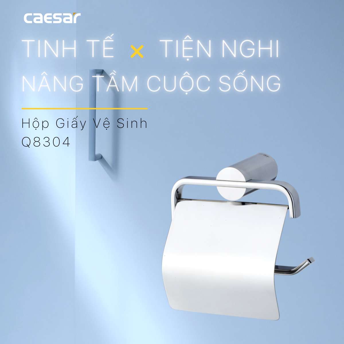 Hộp đựng giấy vệ sinh Caesar Q8304 - 2