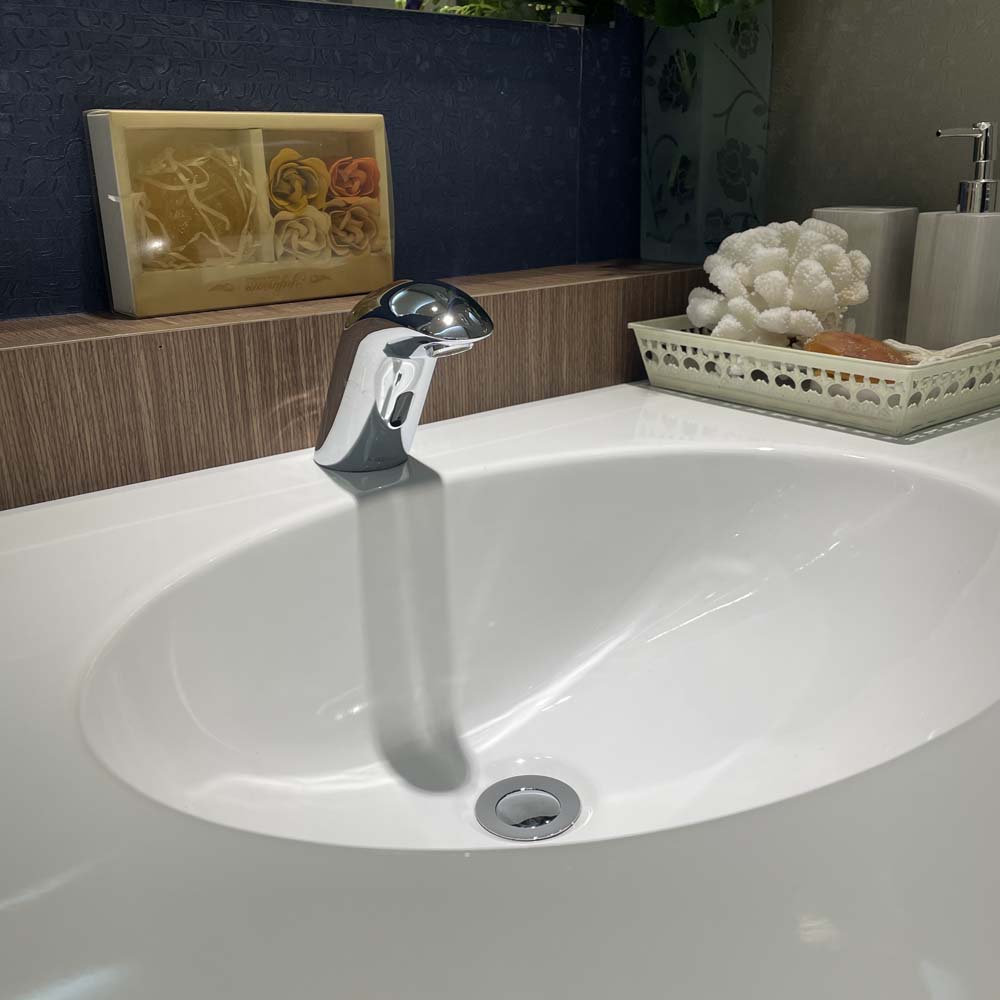 Vòi chậu lavabo cảm ứng nước lạnh Caesar A910 - 3