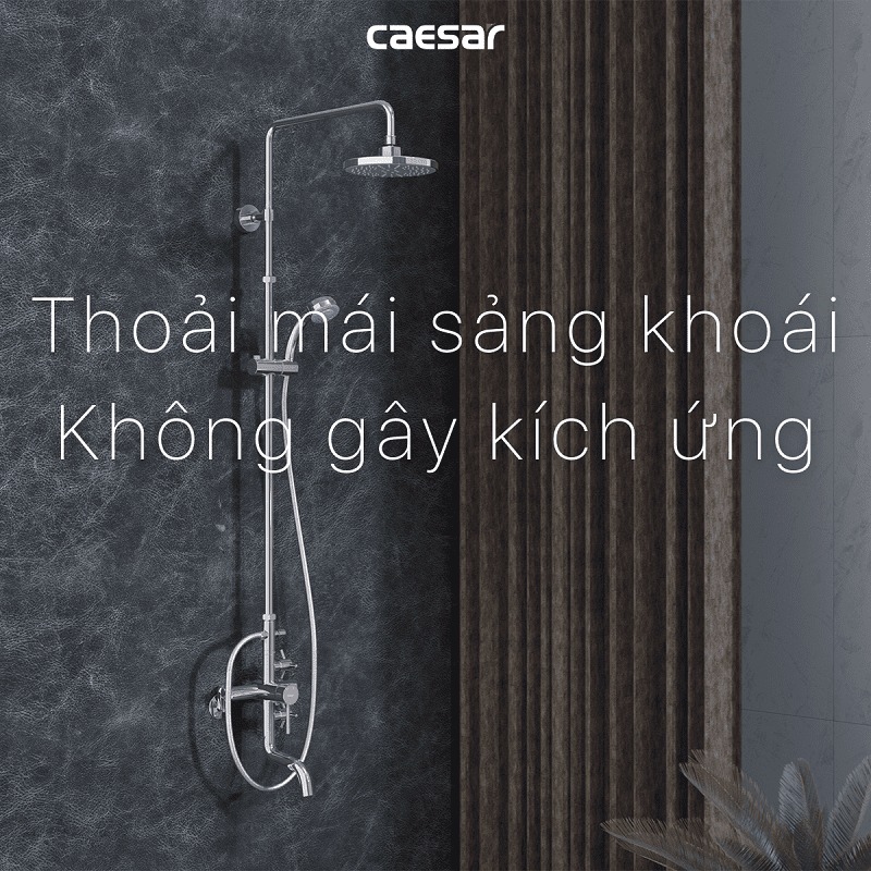 Bộ sen tắm cây nóng lạnh Caesar S488C - 12
