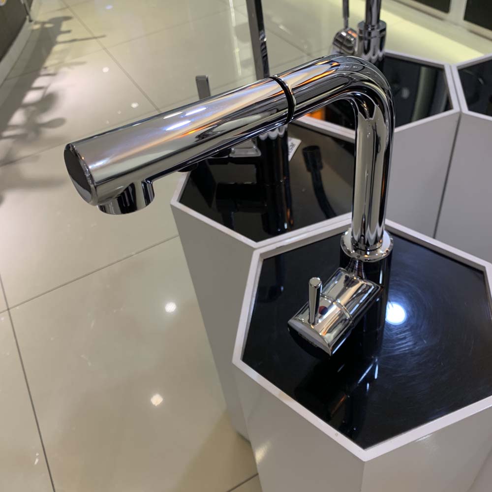 Vòi bếp dây rút nóng lạnh Caesar K915C - 3