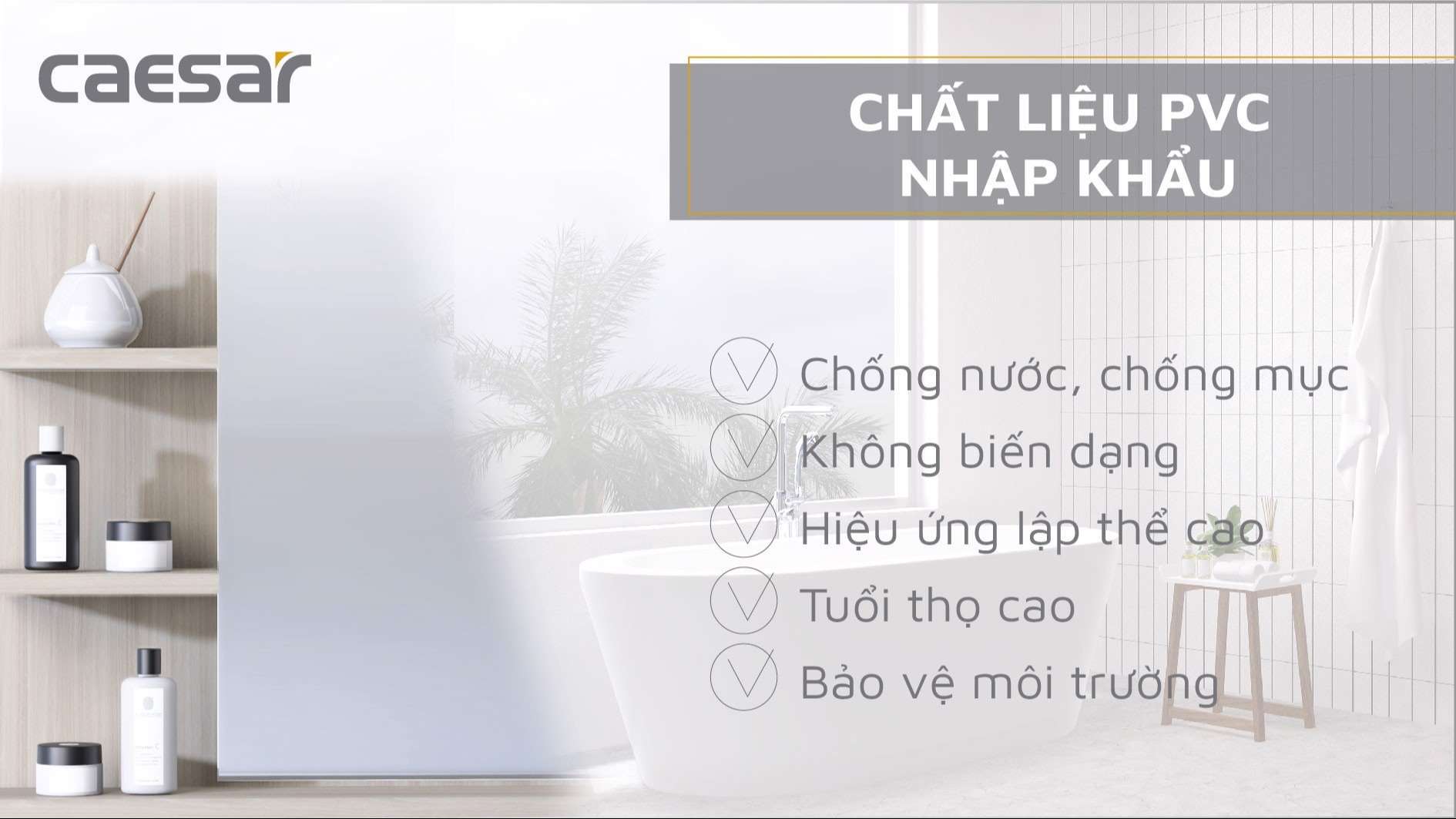 Kệ gương Caesar M941 - 3