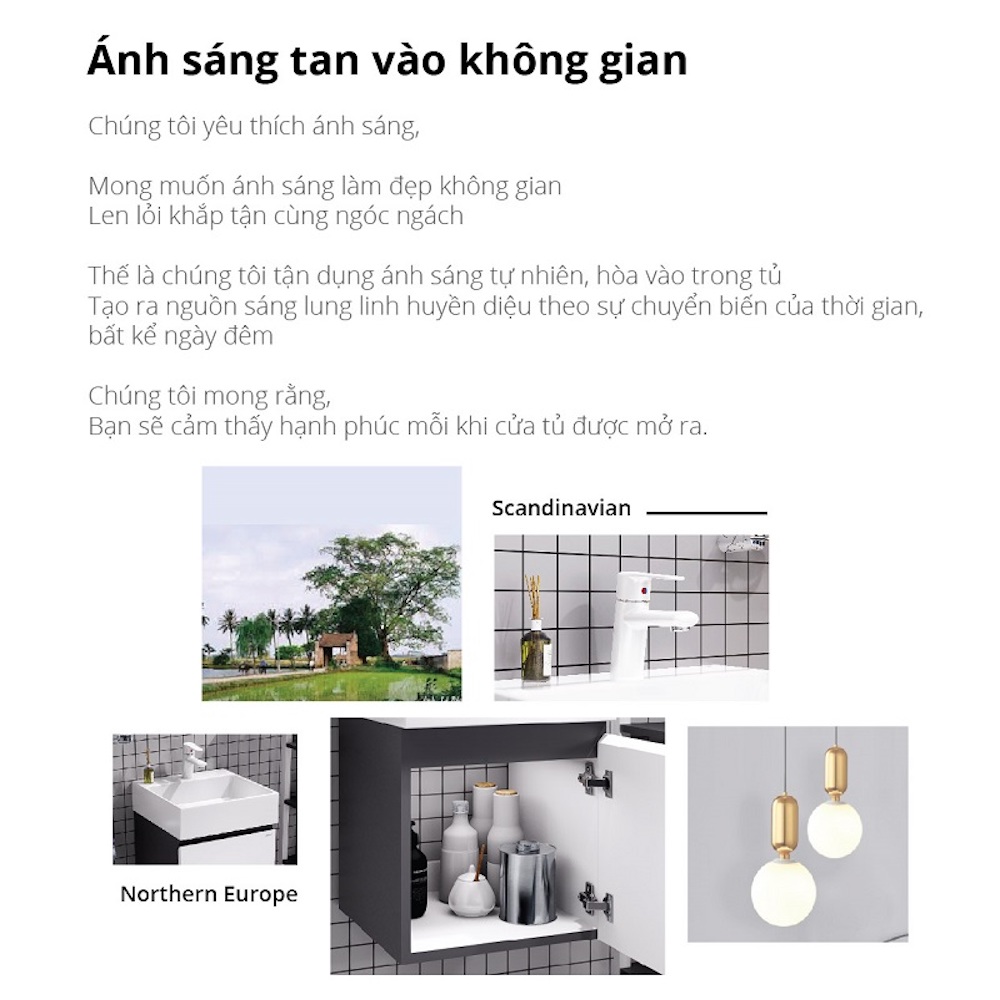 Tủ lavabo Caesar EH05255ATGV - 2