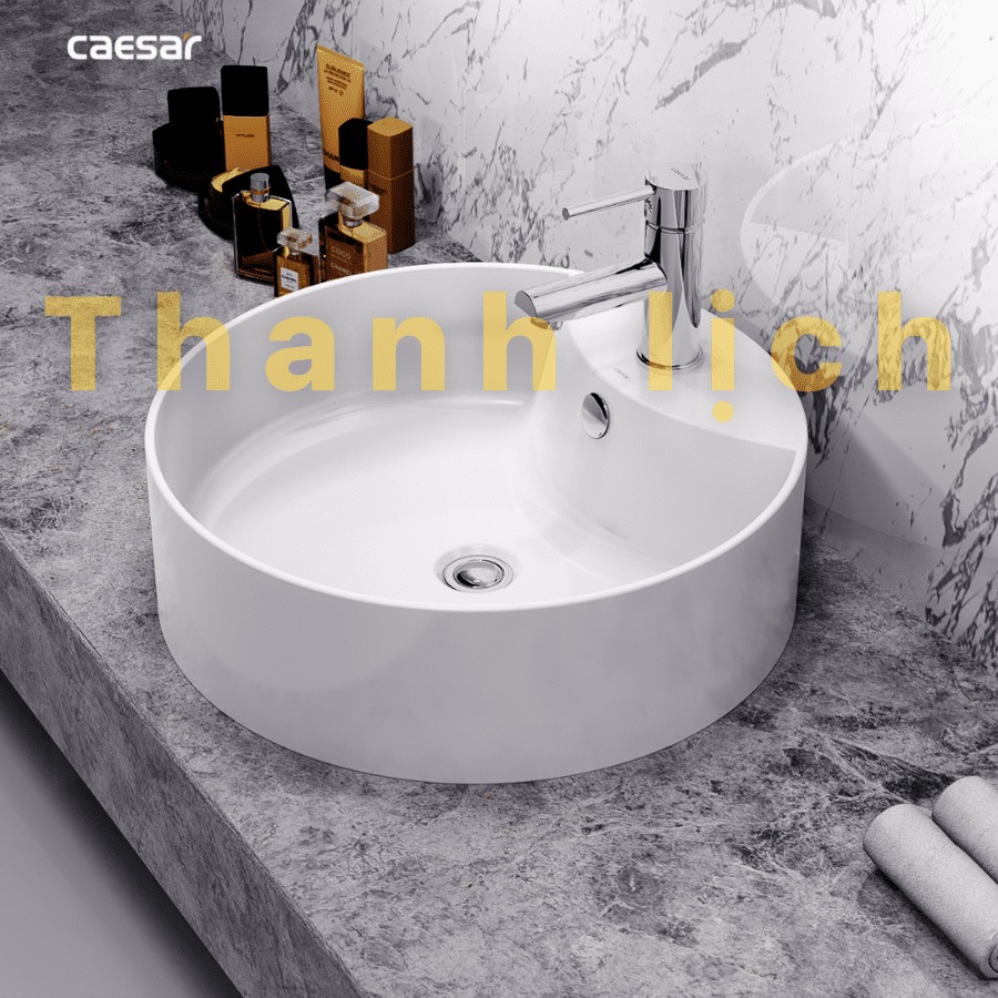 Chậu lavabo đặt bàn Caesar LF5240 - 22